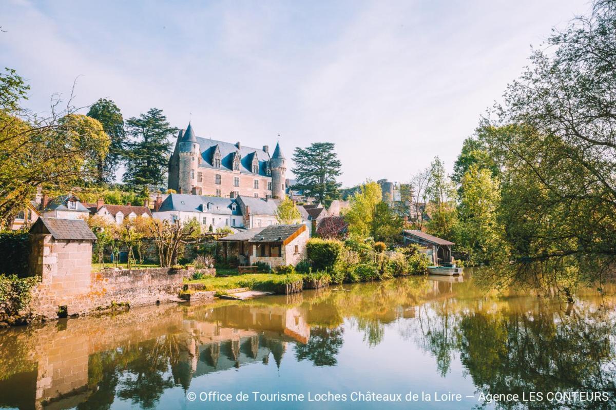 Le Perroquet Bleu Otel La Chapelle-Blanche-Saint-Martin Dış mekan fotoğraf